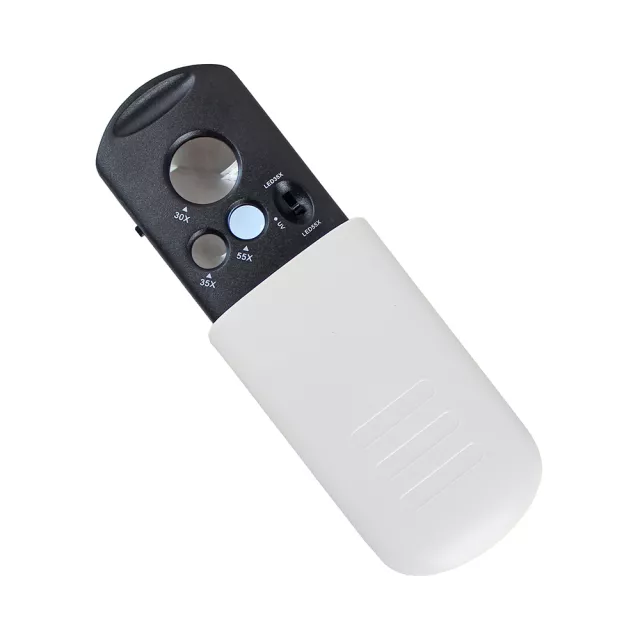 Zväčšovacia lupa s osvetlením Levenhuk Zeno Multi ML3 - 30x; 35x; 55x (20mm/10mm/10mm)