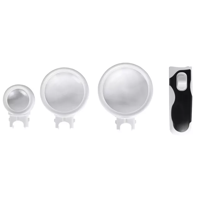 Lupa na čítanie s osvetlením Levenhuk Zeno Multi ML11 - 2,5x; 6x; 16x (75mm/65mm/37mm)