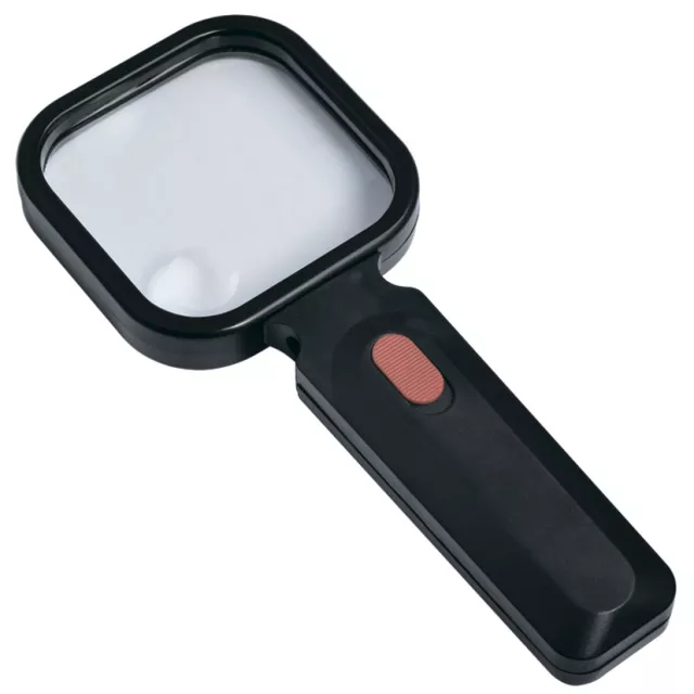 Lupa na čítanie s osvetlením Levenhuk Zeno Read ZR10 black - 2x; 6x (80mm x 80mm/20mm)