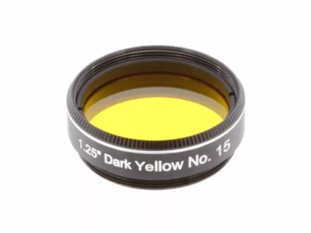 Filter Explore Scientific tmavo žltá N15 1,25"