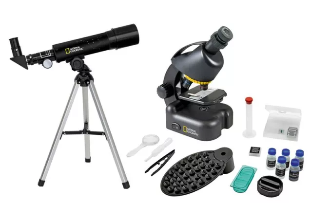 Sada Bresser National Geographic (Teleskop 50/360 + Mikroskop 40-640x)