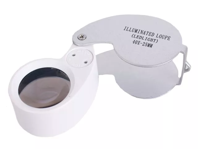 Zväčšovacia lupa s osvetlením Levenhuk Zeno Gem M5 - 40x (25mm)