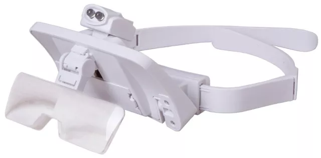 Náhlavná lupa s osvetlením Levenhuk Zeno Vizor G7 - 1x; 1,5x; 2x; 2,5x; 3,5x (100mm x 30mm)