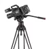 Hliníkový statív Manfrotto 645 Fast Twin s fluidnou hlavou Nitrotech 612
