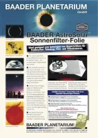 Filtračná fólia BAADER AstroSolar (2459282) ND 5.0 /VIZUAL/ - 1x0,5m