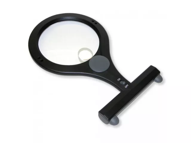 Zväčšovacia lupa s osvetlením na krk Carson LumiCraft LC-15 - 2x; 4x (110mm)