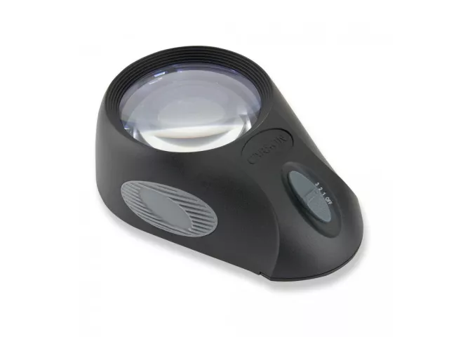Príložná lupa s osvetlením Carson LumiLoupe LL-88 -  5x (64mm)