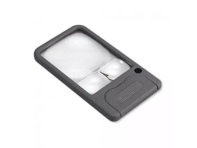 Zväčšovacia lupa s osvetlením Carson Pocket Magnifier PM-33 - 2,5x;5x;6x