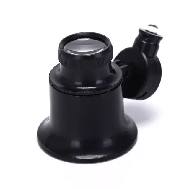 Príložná lupa s osvetlením Verkgroup V-09074 - 20x (20 mm)