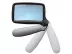 Lupa na čítanie s osvetlením Digiphot FL-20 - 2x (108mm x 63mm)
