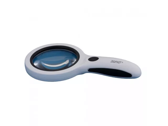 Lupa na čítanie s osvetlením Digiphot HL-3518L - 3,5x; 10x (90mm)