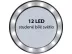 Lupa na čítanie s osvetlením Digiphot HL-3518L - 3,5x; 10x (90mm)