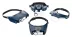 Náhlavná lupa s osvetlením Levenhuk Discovery Crafts DHD 30 - 1,2x; 1,8x; 2,5x; 3,5x (100mm x 45mm)