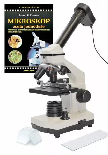 Mikroskop Omegon Microstar 20473 - SET (20-1280x) s kamerou