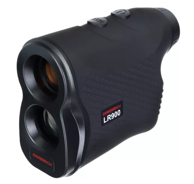 Stavebný laserový diaľkomer Ermenrich LR900 Čierny