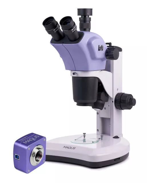 Stereomikroskop MAGUS Stereo D9T (7-63x) s kamerou
