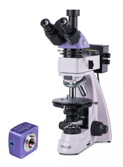 Mikroskop MAGUS Pol D850 (50-600x) s kamerou