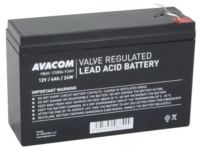 Externý zdroj 12V - batéria Avacom