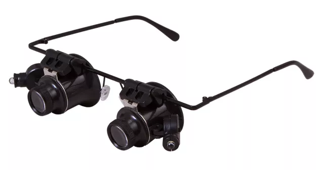 Zväčšovacie lupy s obrúčkami a osvetlením Levenhuk Vizor G2 - 20x (15mm)