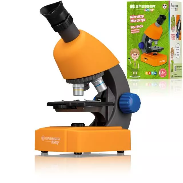 Mikroskop Bresser Junior žltý (40-640x)